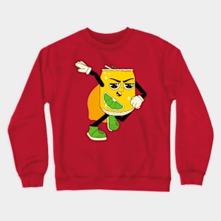 Soda Lemon Funny Crewneck Sweatshirt